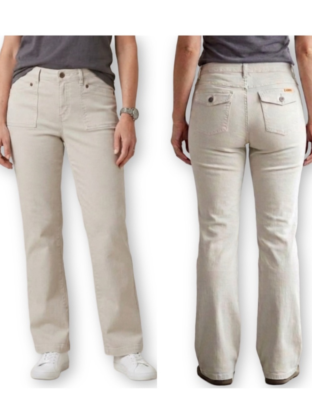 Zana Di Jeans Size 20 Designer Vintage Y2K Utility Khaki Bootcut Denim Jeans